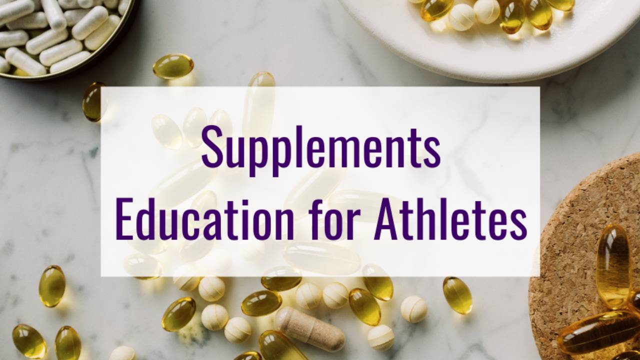 Supplements Education for Athletes