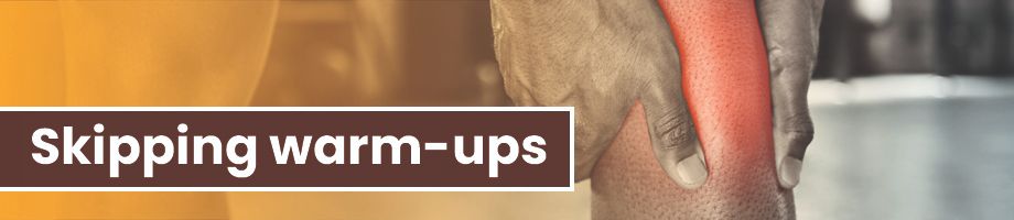 Beginner dancing mistake #4: skipping warm-ups