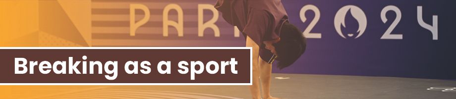 Breaking as a competitive sport