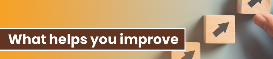 What actually helps you improve in dance