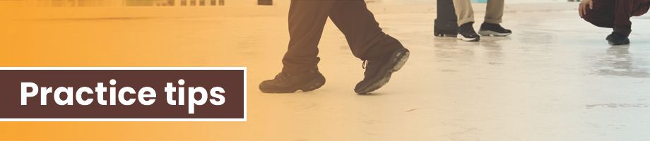 Practice tips for the toprock