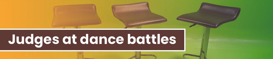 Judges at dance battles