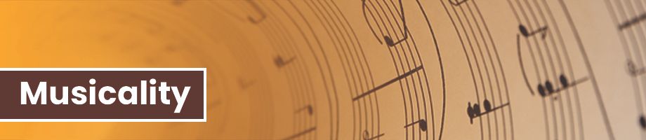 Musicality in popping