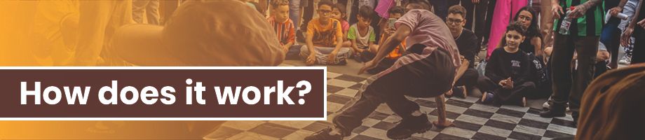 How does a dance battle work?