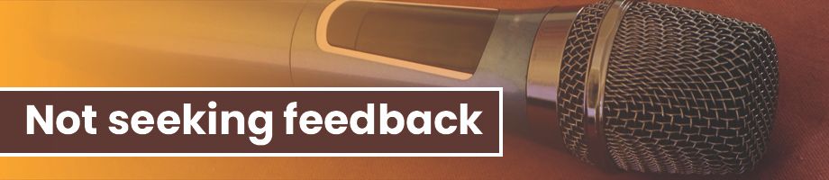 Beginner dancing mistake #8: not seeking feedback