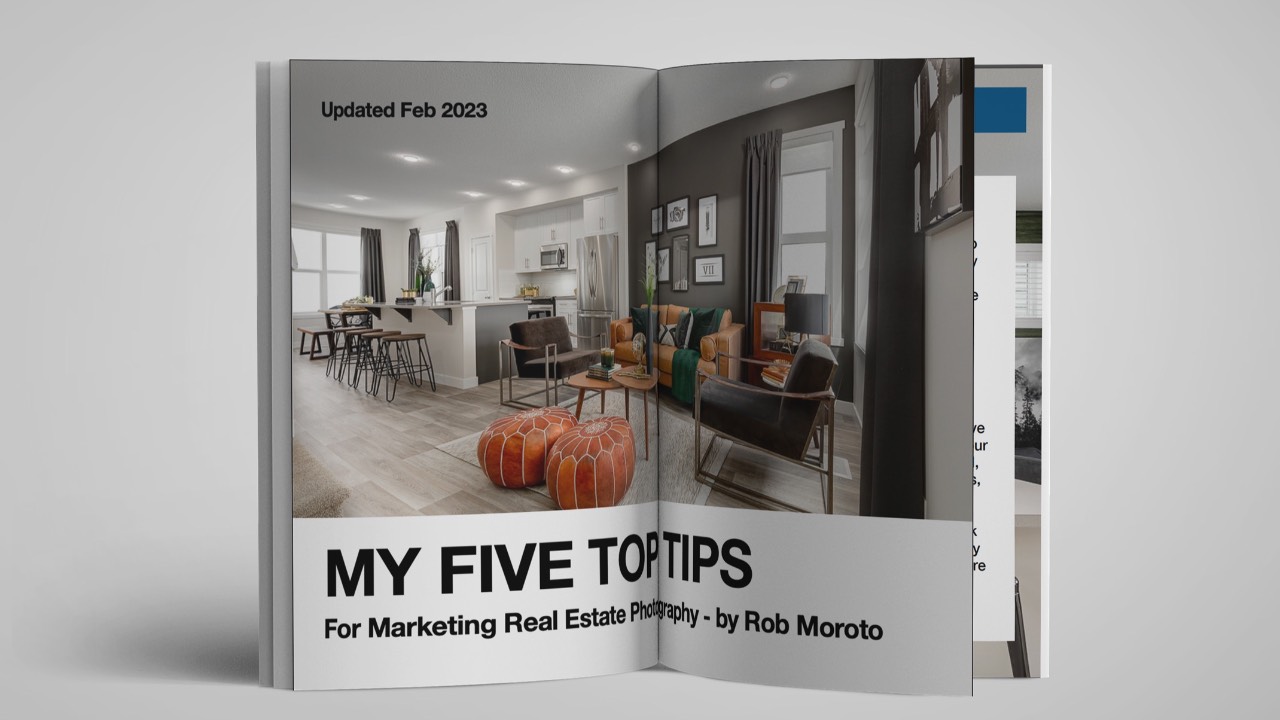 TOP FIVE TIPS for Marketing Real Estate Photography