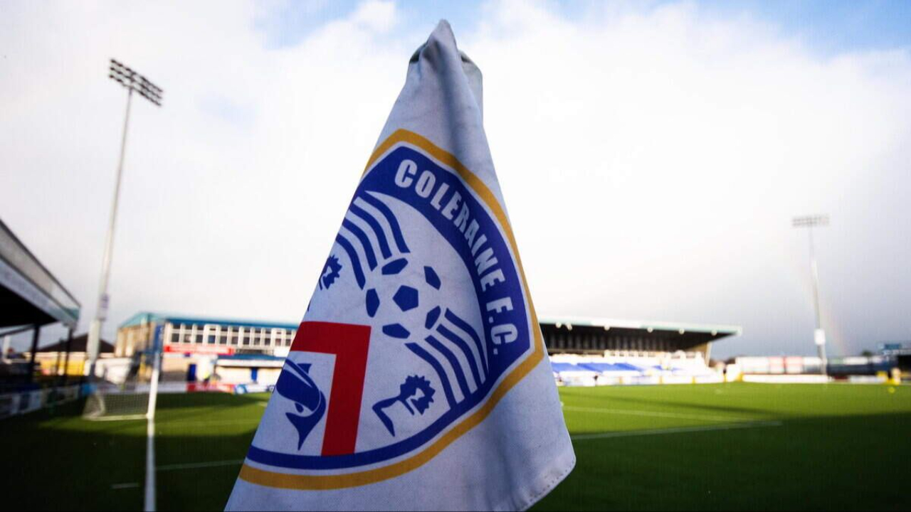 Coleraine FC Celebration