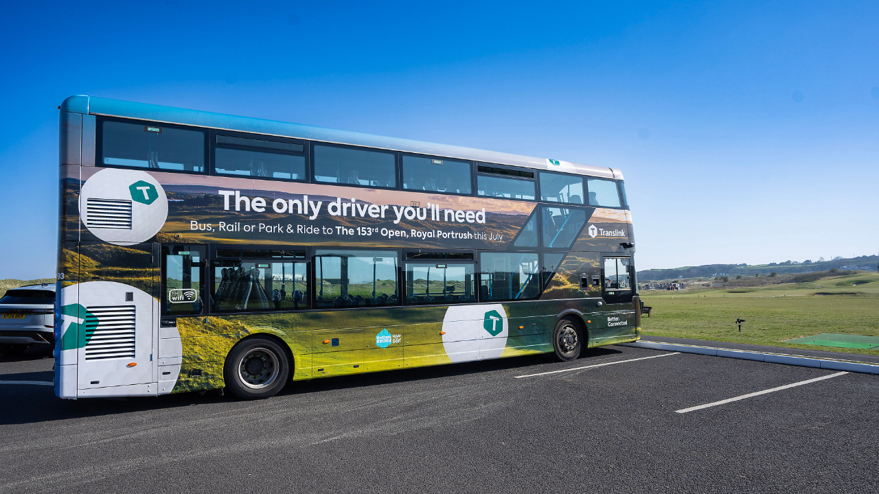 Translink travel advice for The 153rd Open