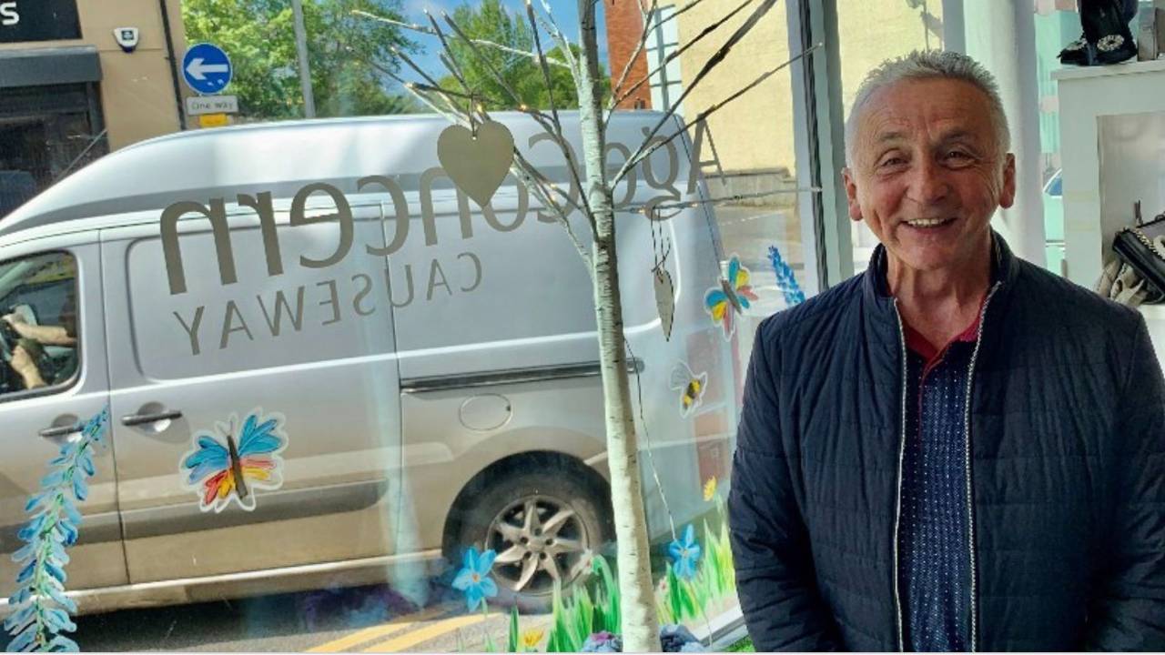 William McCandless shines a light on Age Concern Causeway