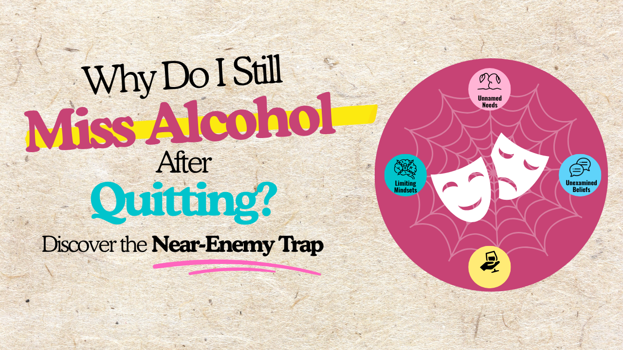 Blog cover asking “Why do I still miss alcohol after quitting?” exploring why people can continue to miss drinking after they stop.