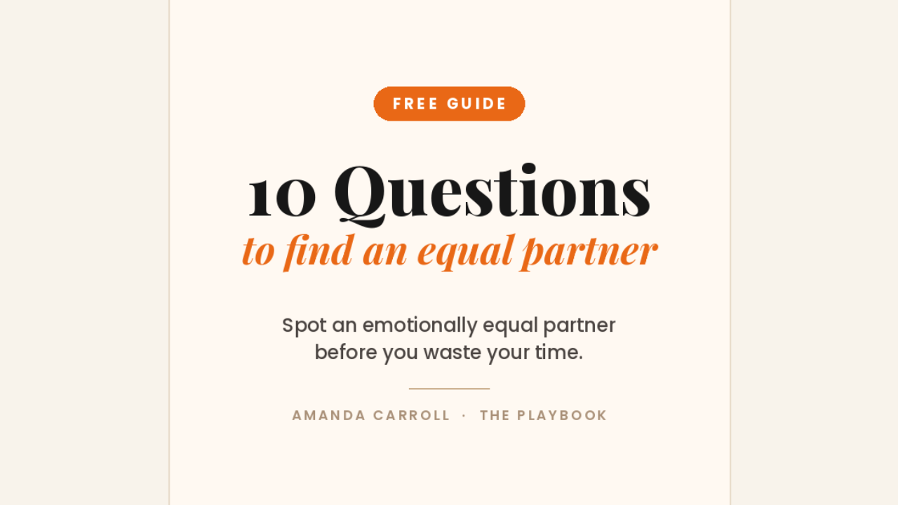 10 Questions to Find an Equal Partner