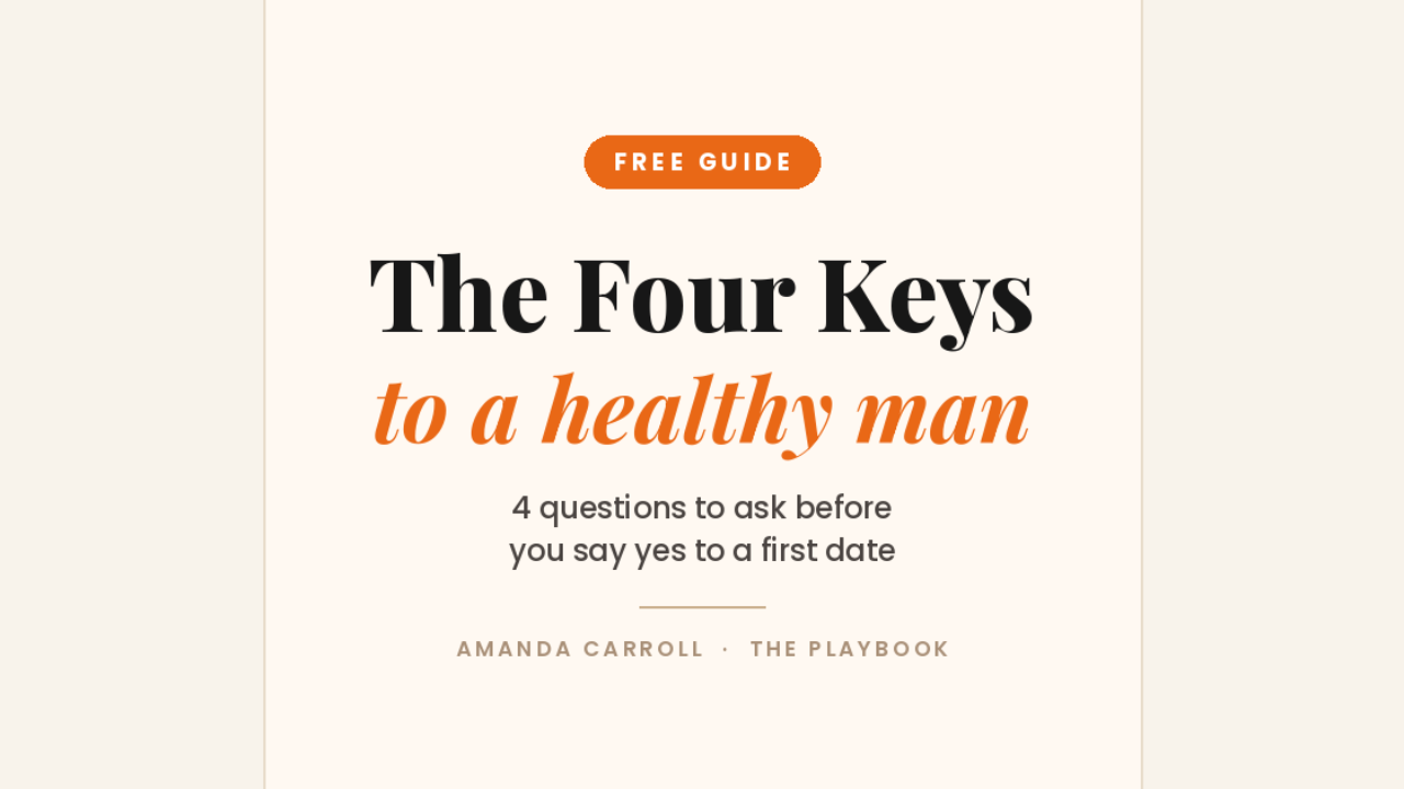 The Four Keys to a Healthy Man