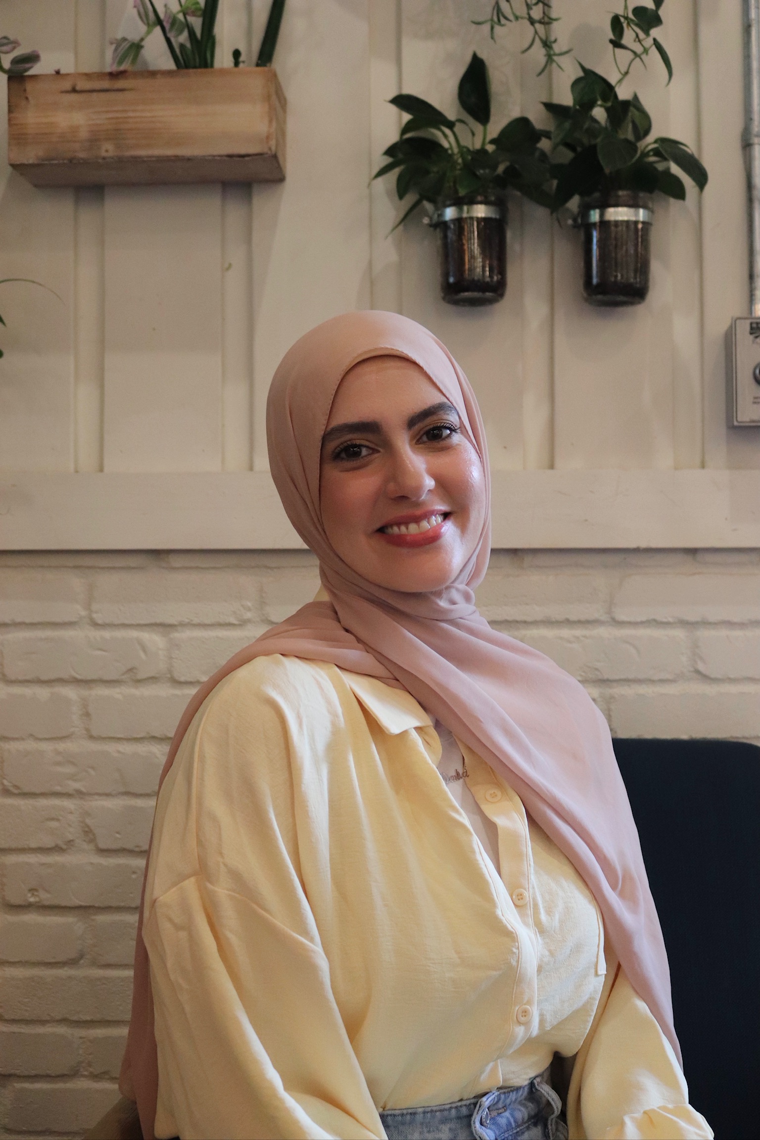 Dalia Ayesh, MS, RDN, LDN, fertility dietitian, smiling