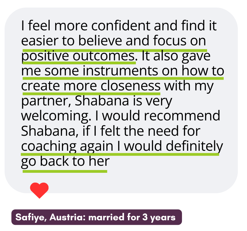Client testimonial