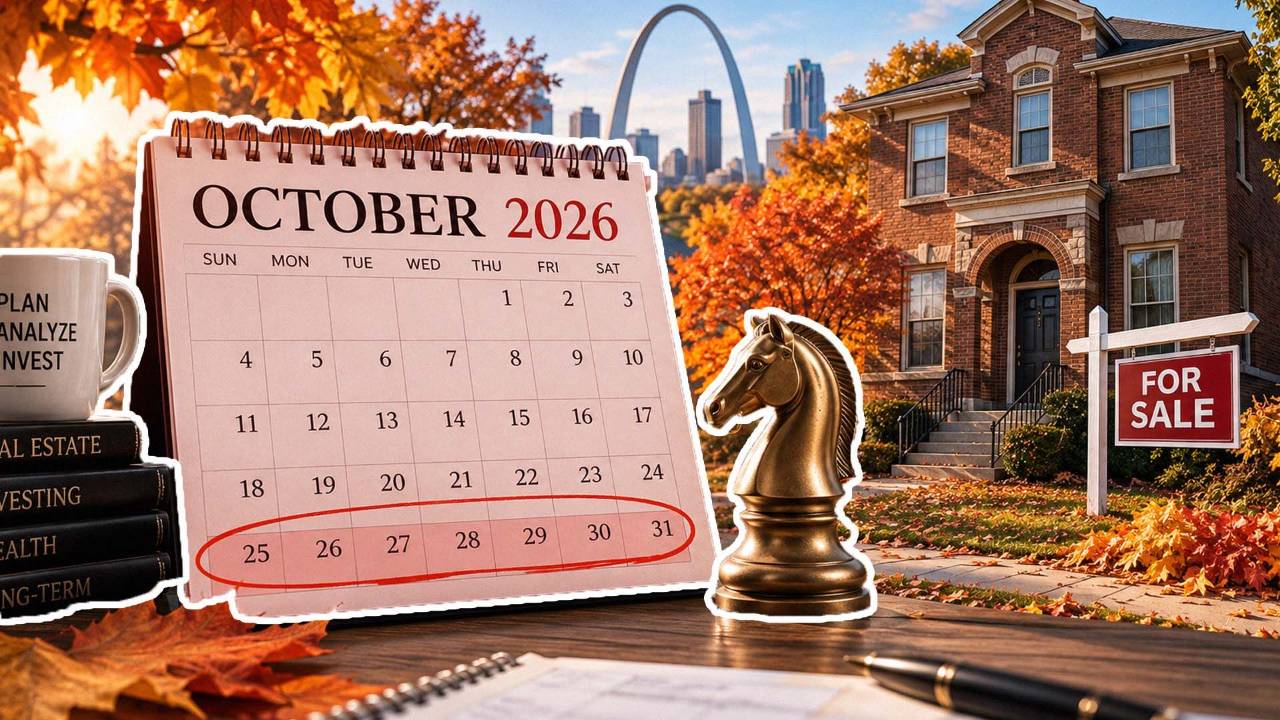St. Louis’ Best Buying Window: Fall 2026 Investor Plan