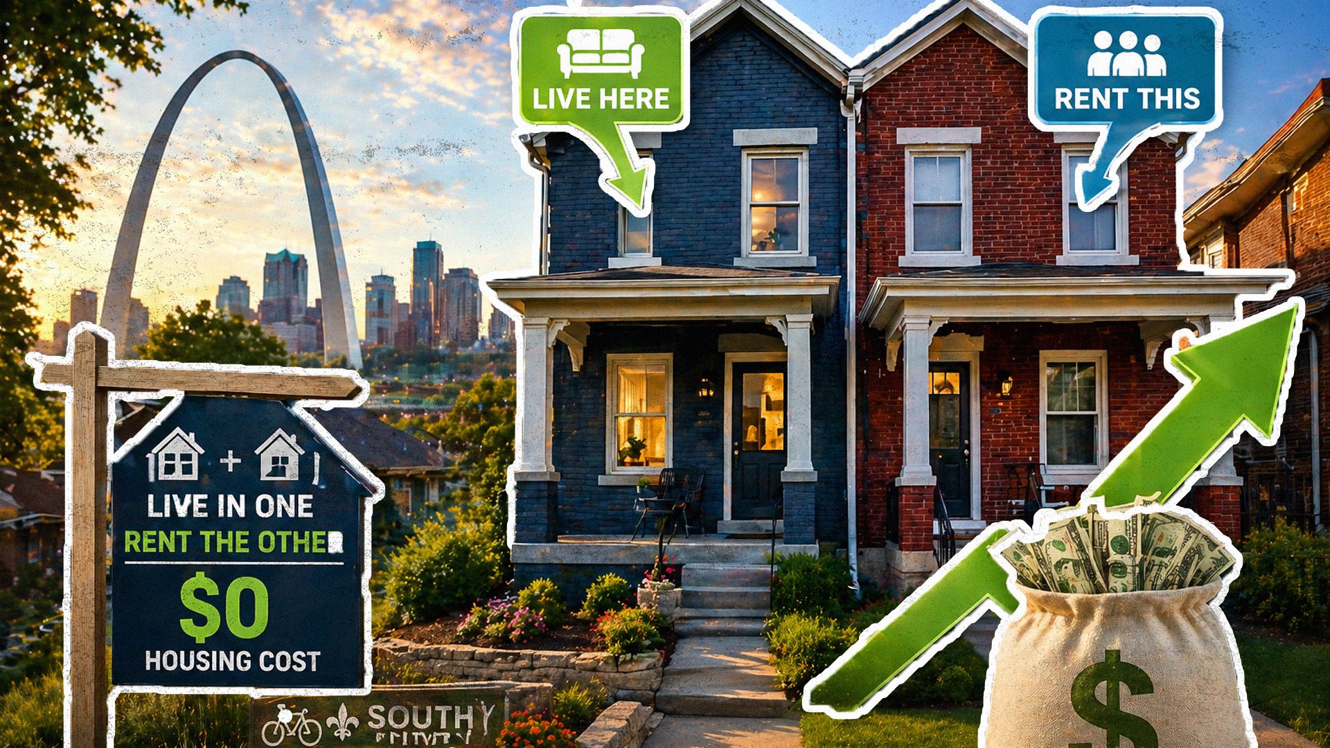 House Hacking the STL Duplex: Live for Free in South City