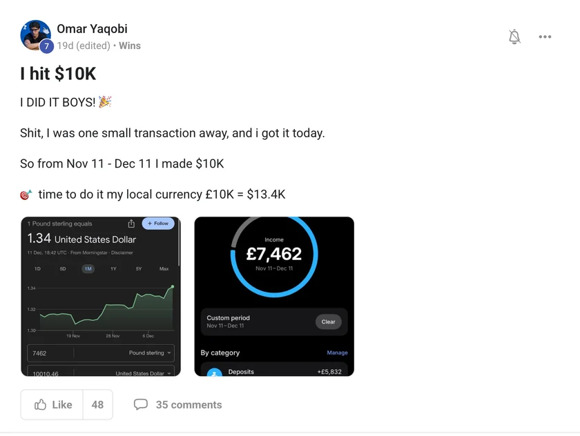 Omar Yaqobi: I hit $10K
