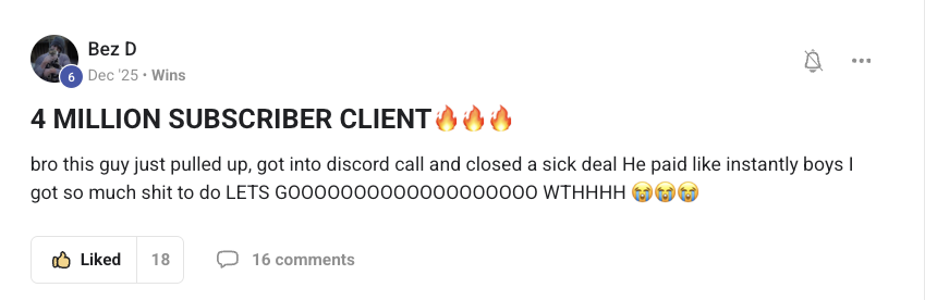 Bez D: 4 million subscriber client
