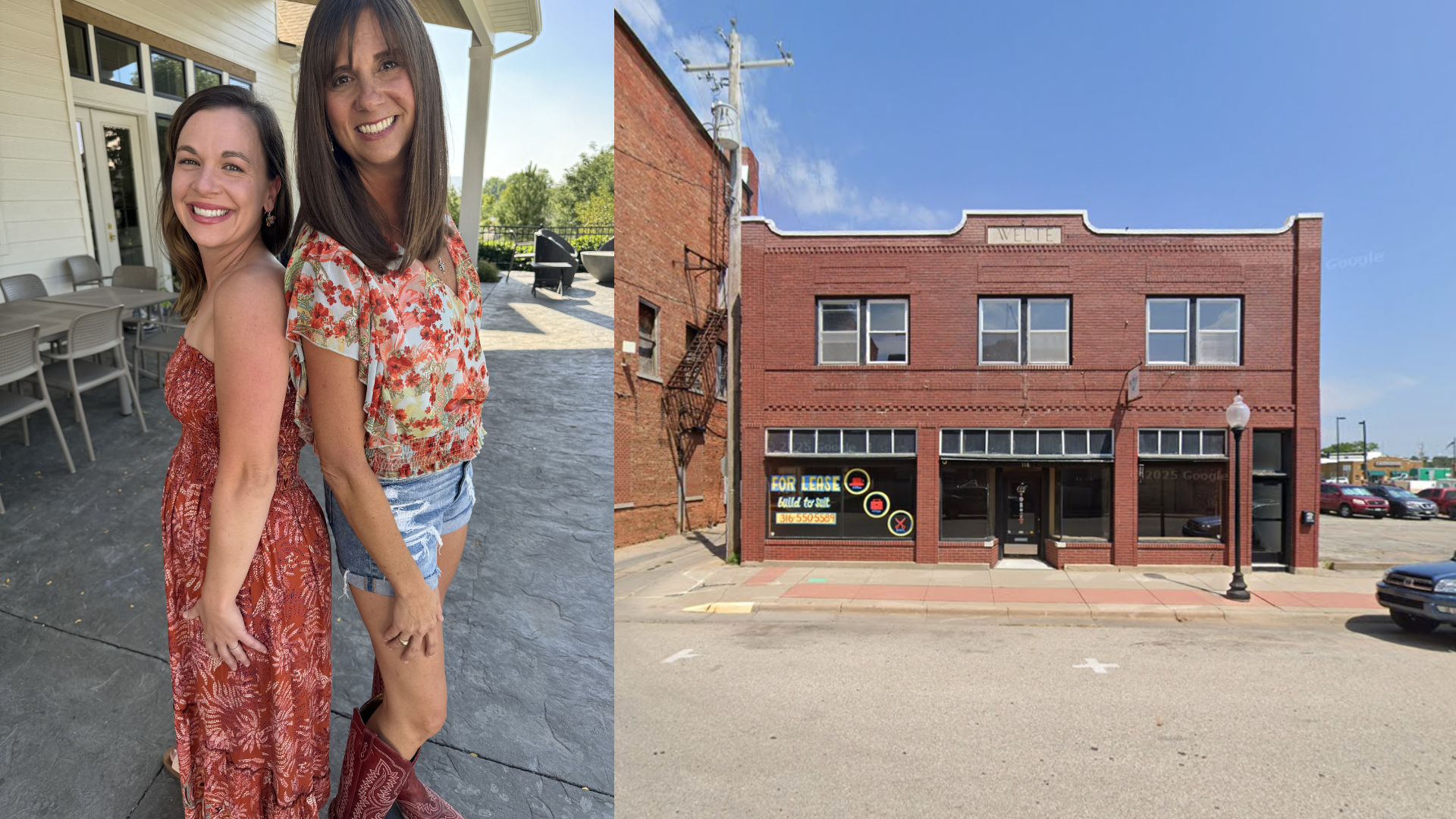Emily K. and the Main Street building she turned into a leased mixed-use property in Wichita, KS