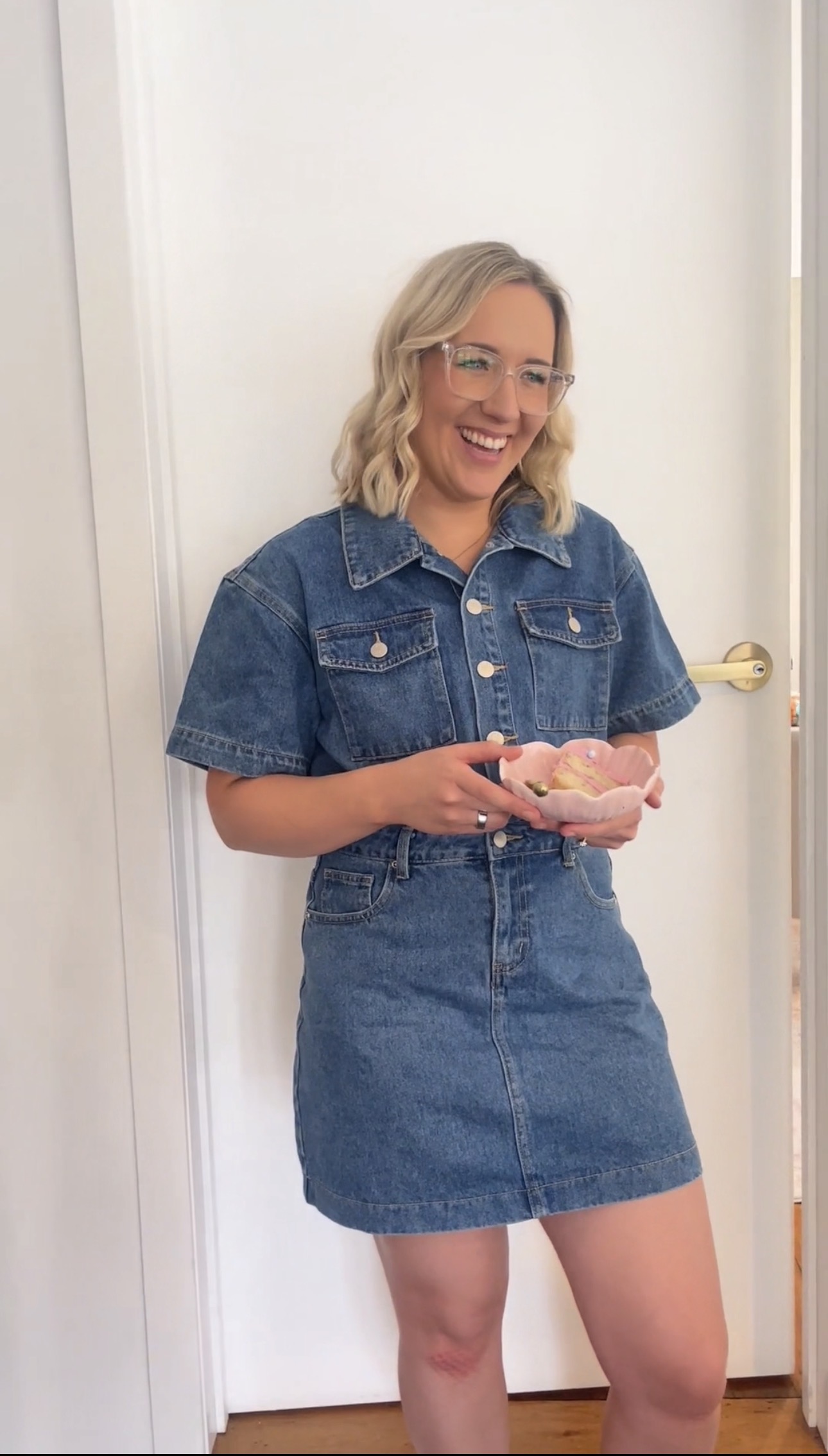 Emma Morris laughing
