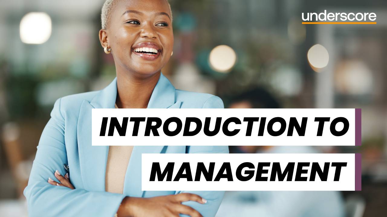 Course: Introduction to Management