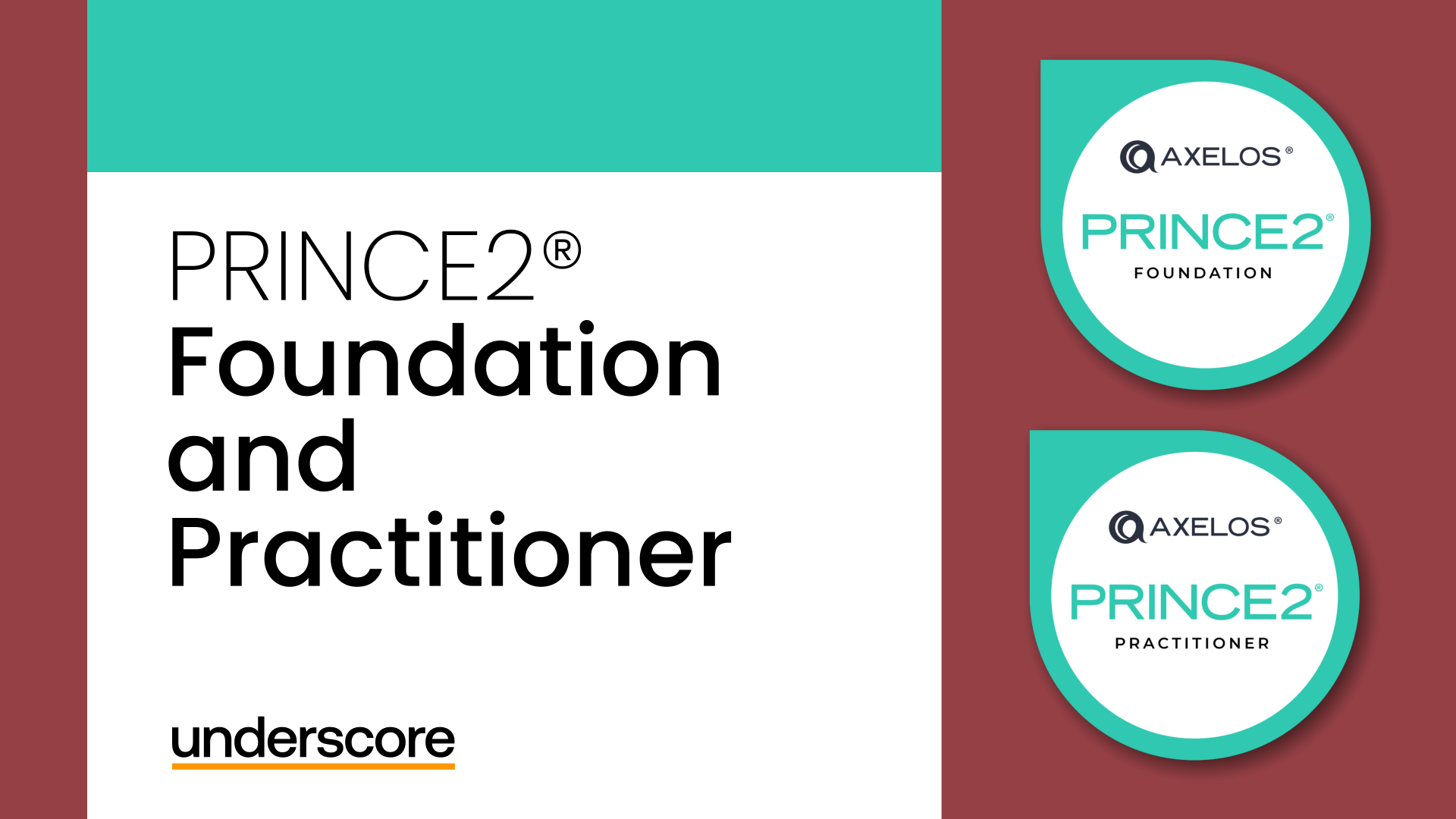 PRINCE2 Foundation and Practitioner training course hero image – Gain certification in structured project management.