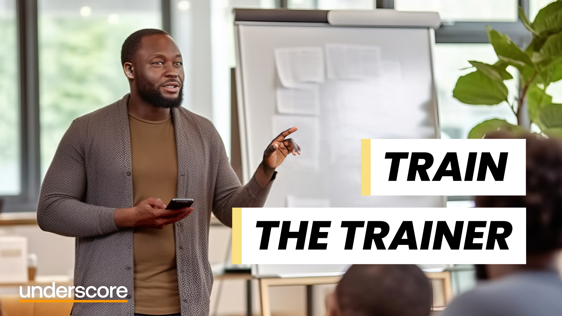 Train the Trainer training course hero image – Gain practical techniques to design and deliver engaging training sessions.