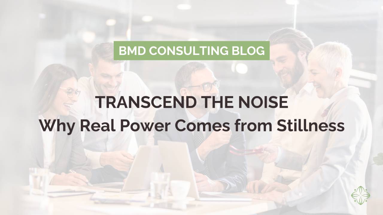 TRANSCEND THE NOISE: Why Real Power Comes from Stillness