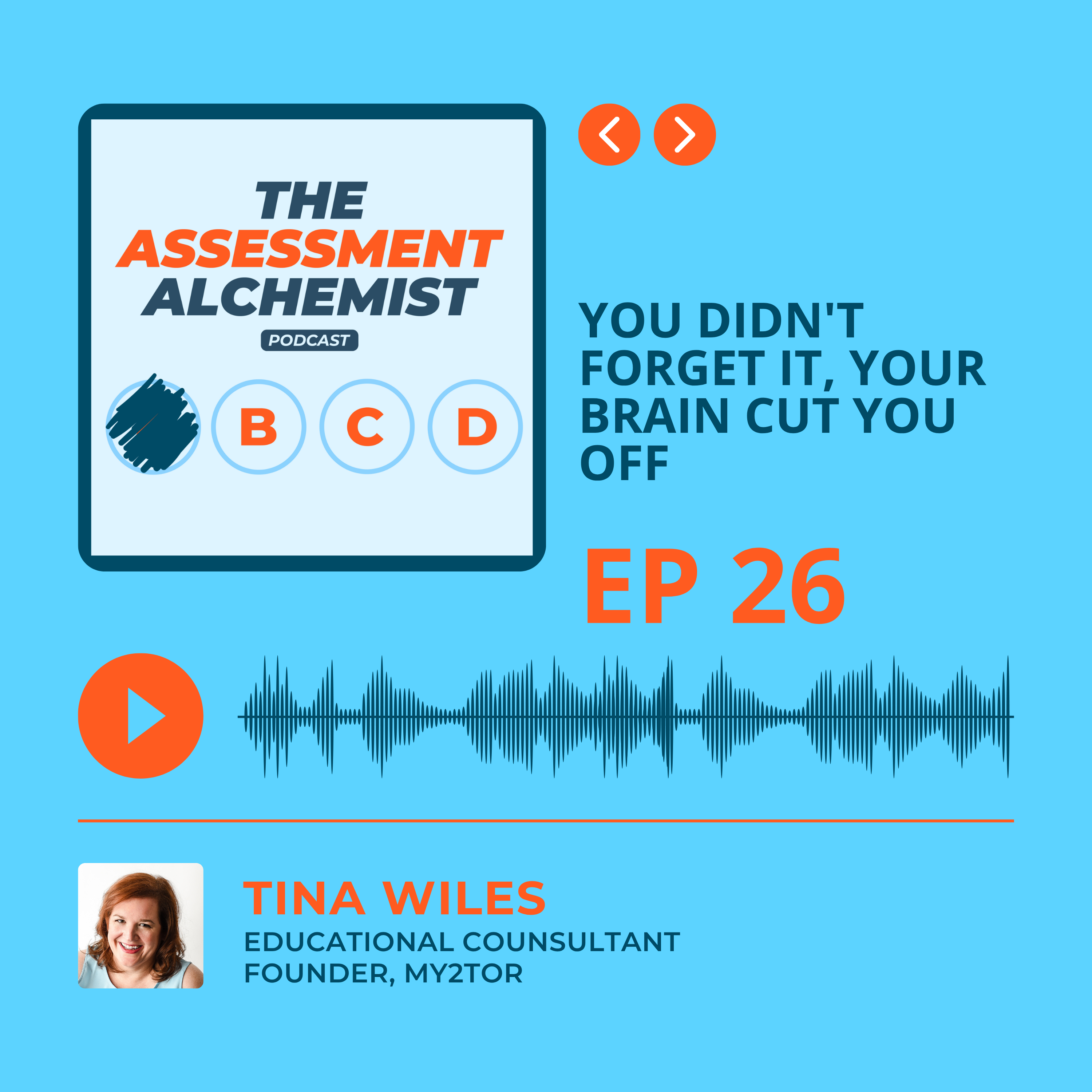 Episode 26: You Didn't Forget It, Your Brain Cut You Off episode artwork