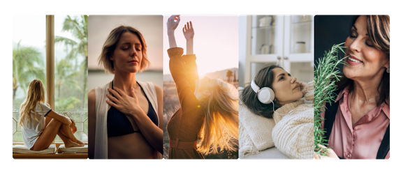 Woman completing the free Regulation Profile Quiz to understand her nervous system stress response