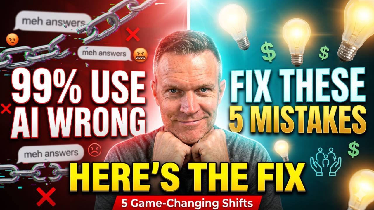 99% Use AI Wrong – Fix These 5 Mistakes