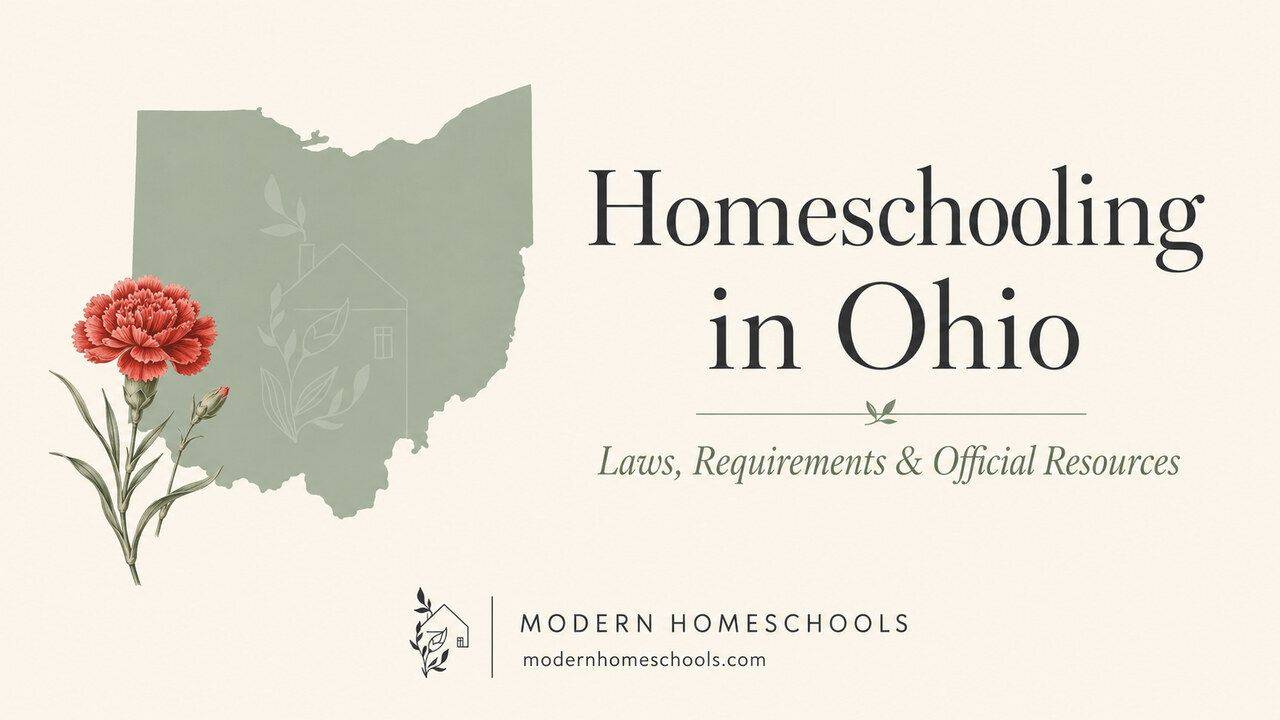 Ohio homeschool laws and requirements guide from Modern Homeschools