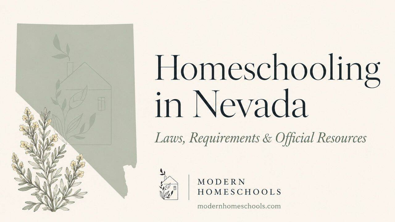 Nevada homeschool laws and requirements guide from Modern Homeschools