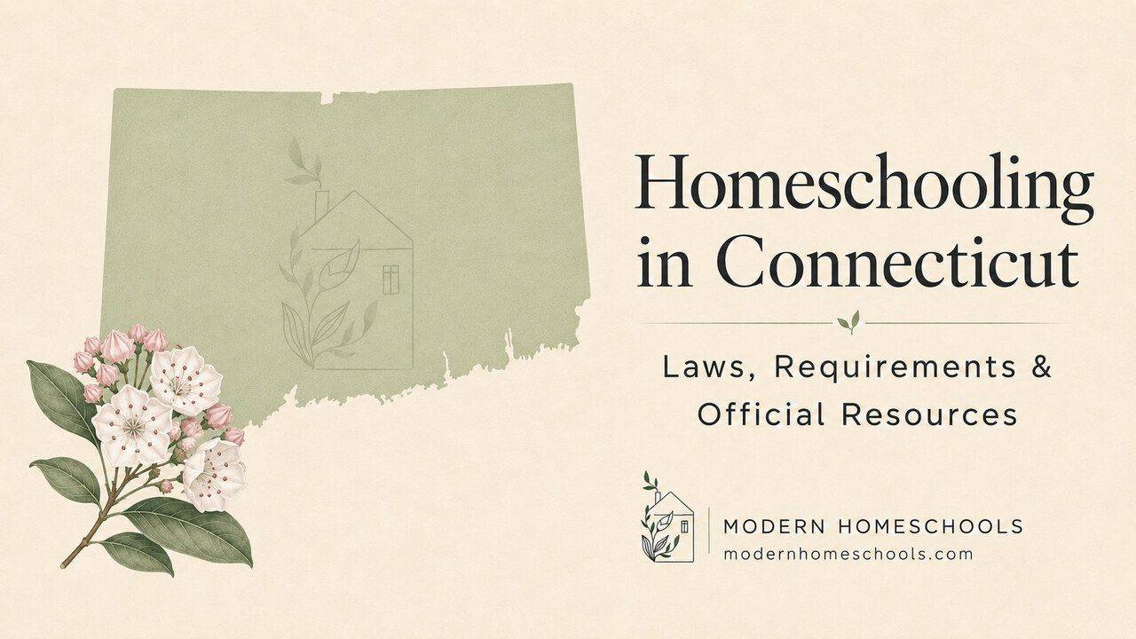 Connecticut homeschool laws and requirements guide from Modern Homeschools