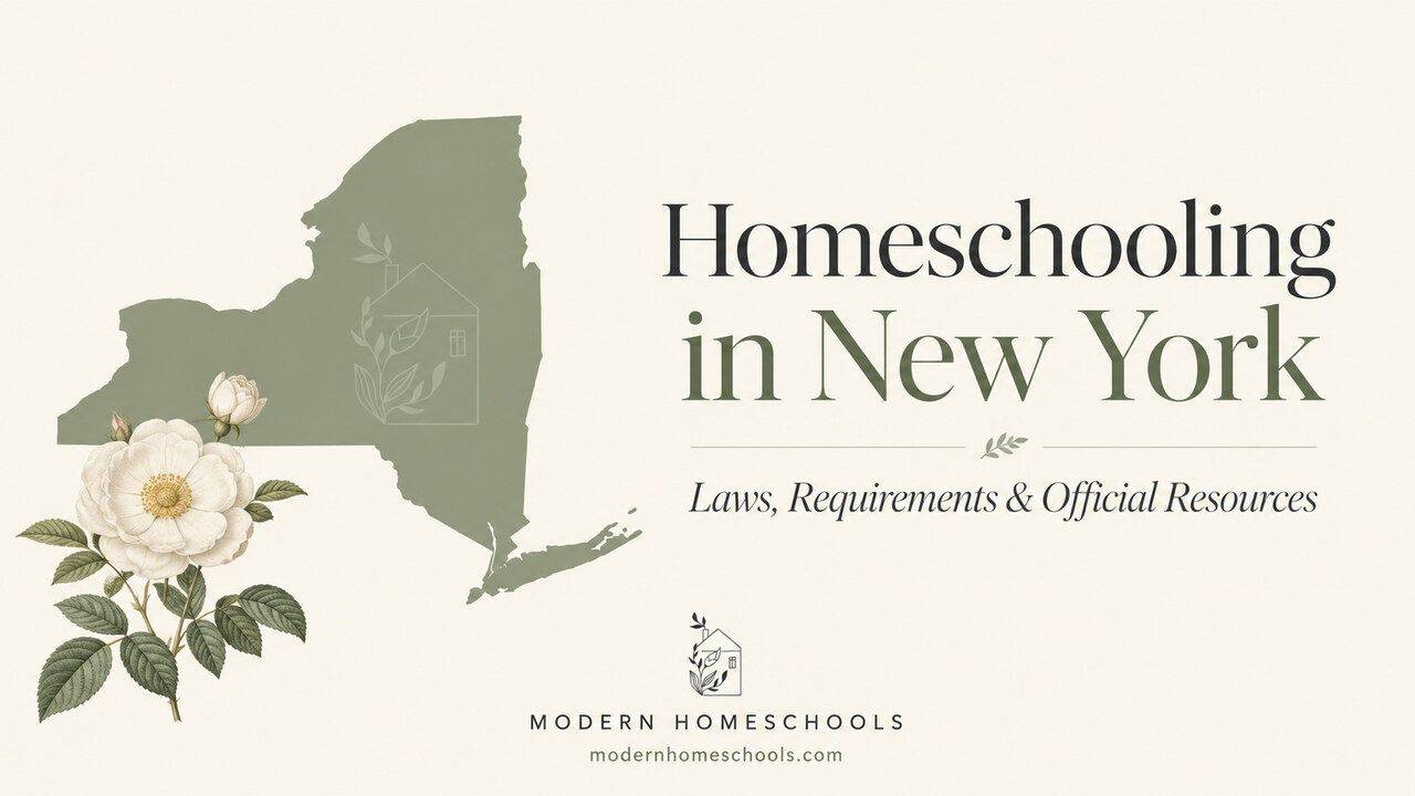 New York homeschool laws and requirements guide from Modern Homeschools