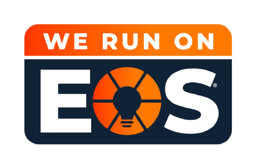 We Run on EOS® badge