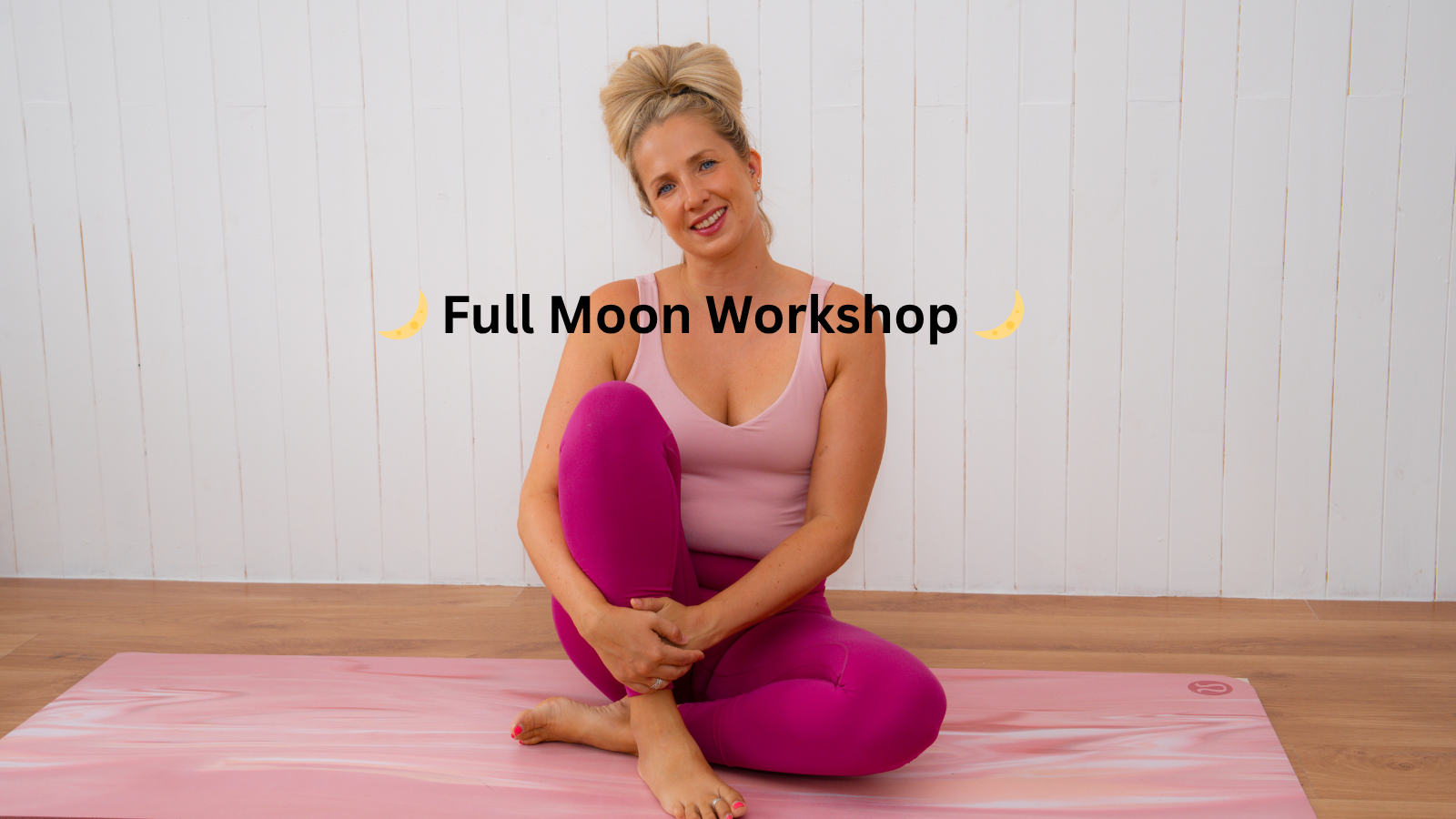 Full Moon Yin Yoga ONLINE Workshop Image