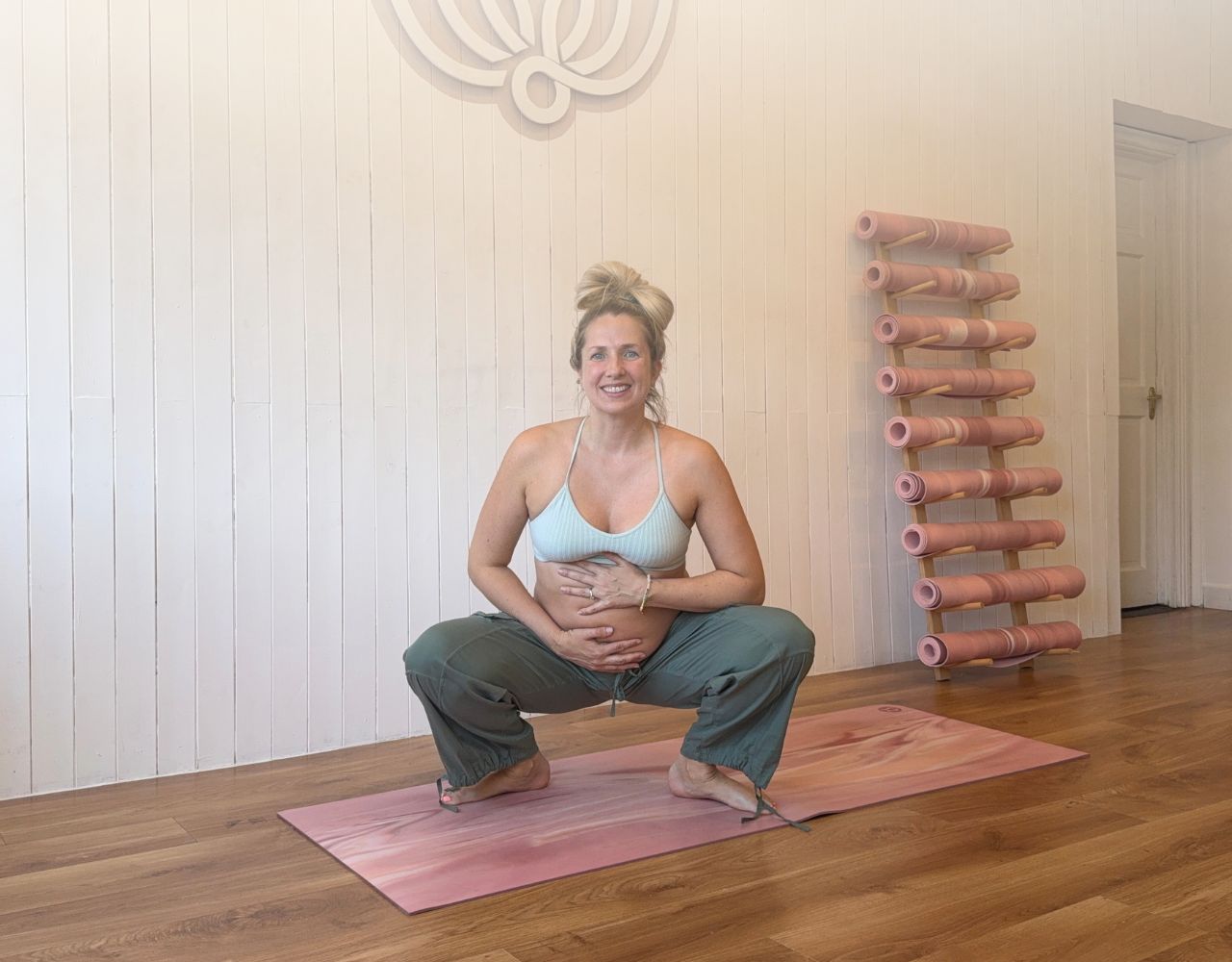 Pregnancy Yoga 
In-Person📍6 Temple Road, Blackrock
Dates: 12th May - 14th July
Includes: 1 x in-person class per week, 2 x Online Class Recordings Per week, Whatsapp Support Group. Community Coffee Morning meet up..