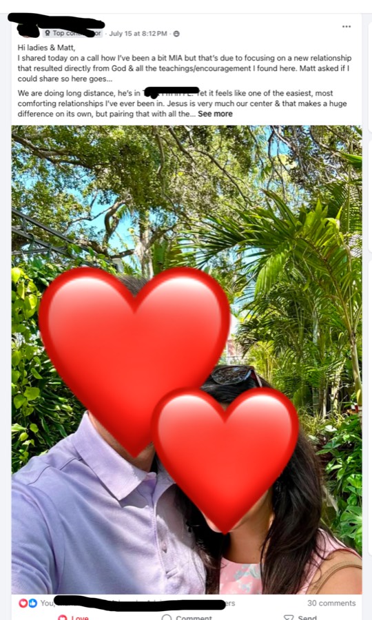 Member post: a new relationship that feels like the easiest I've been in