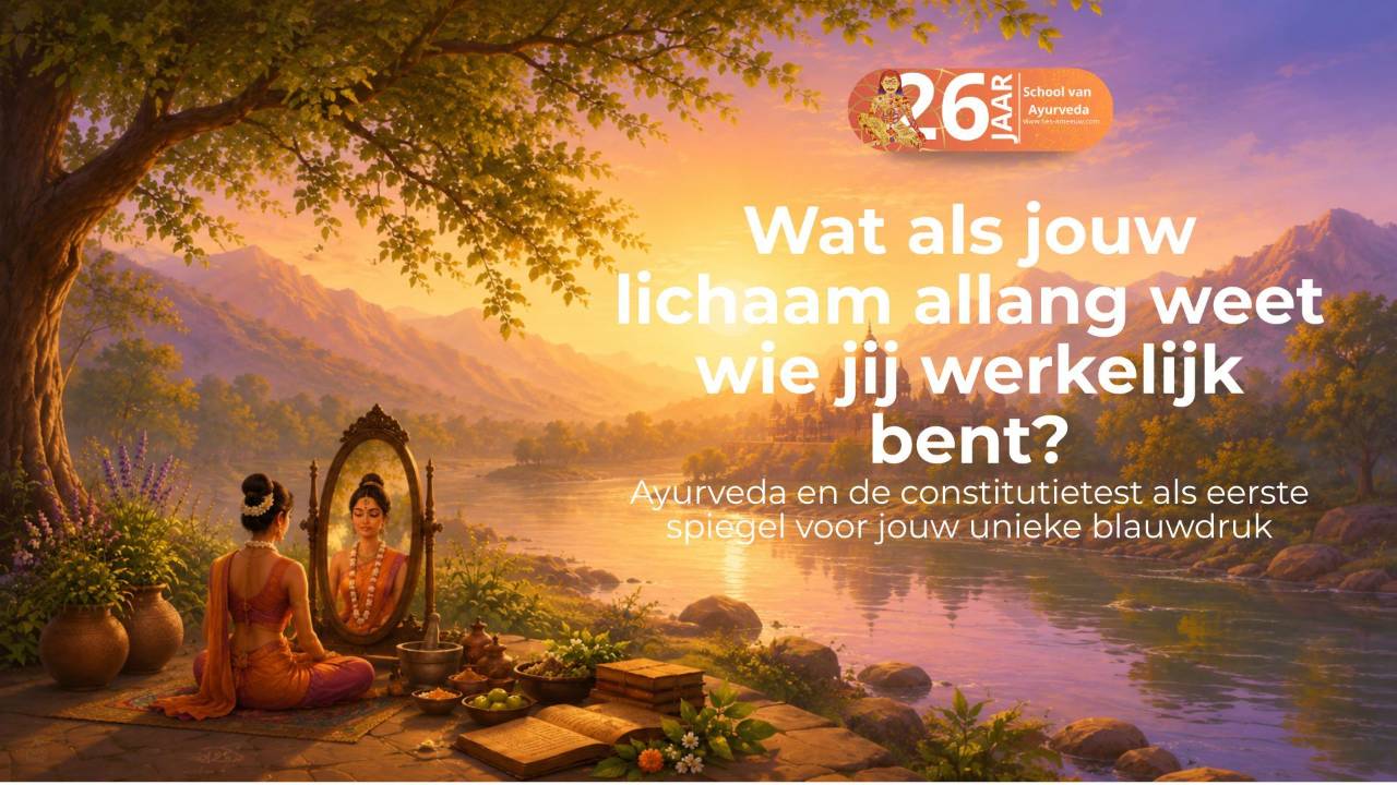 Wat als de weg terug naar jezelf niet alleen via je gedachten loopt, maar ook via je lichaam, voeding en dagelijkse ritme? Lies Ameeuw laat zien hoe jouw Ayurvedische constitutie een kompas kan worden voor meer balans, helderheid en zelfverbinding.