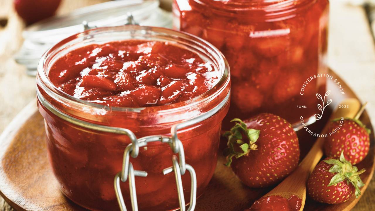 Confiture Fraise Thermomix Sans Sucre Gélifiant Recette de confiture de fraises sans sucre raffiné
