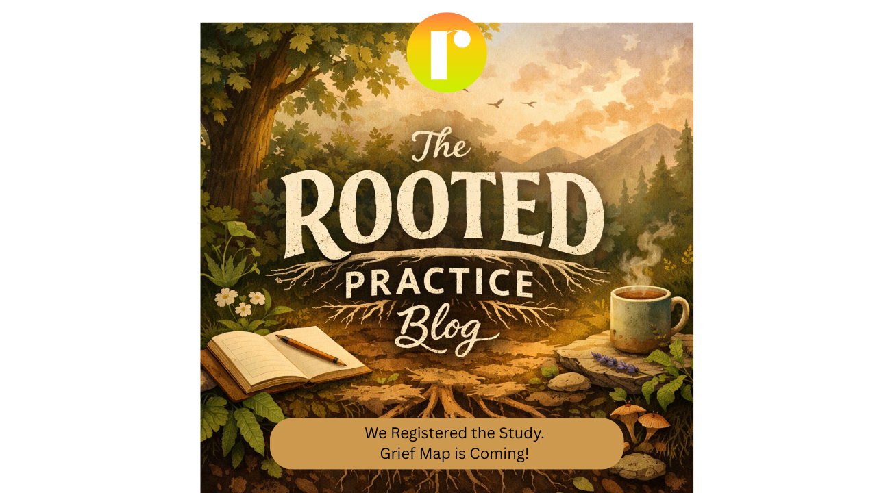 Tree with picture of Grief Map