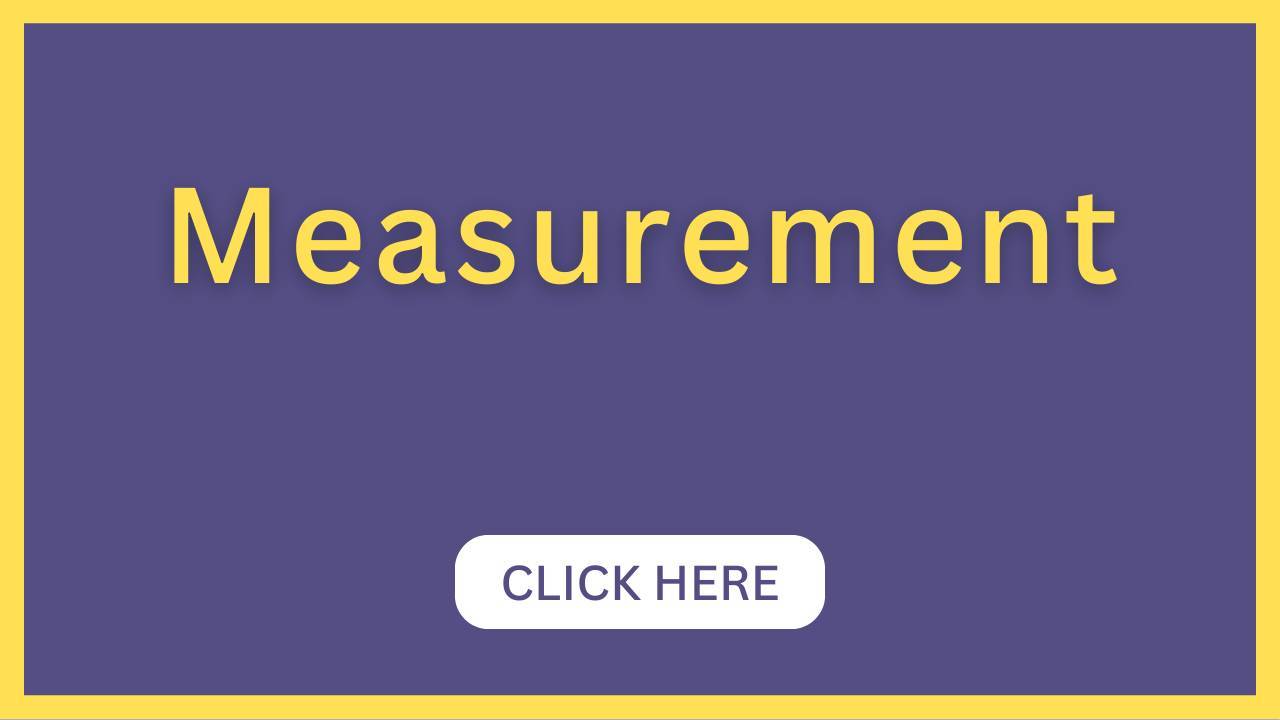 Measurement Primary Curriculum Map