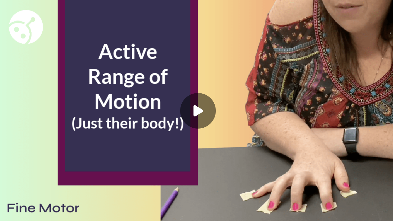 Active Range of Motion in Functional Cognition 