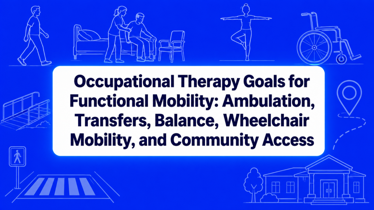 Occupational Therapy Goals for Functional Mobility
