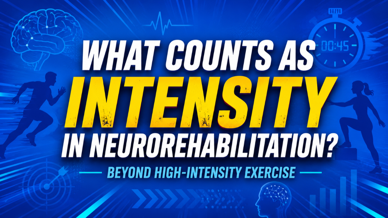 What Counts as Intensity in Neurorehabilitation?