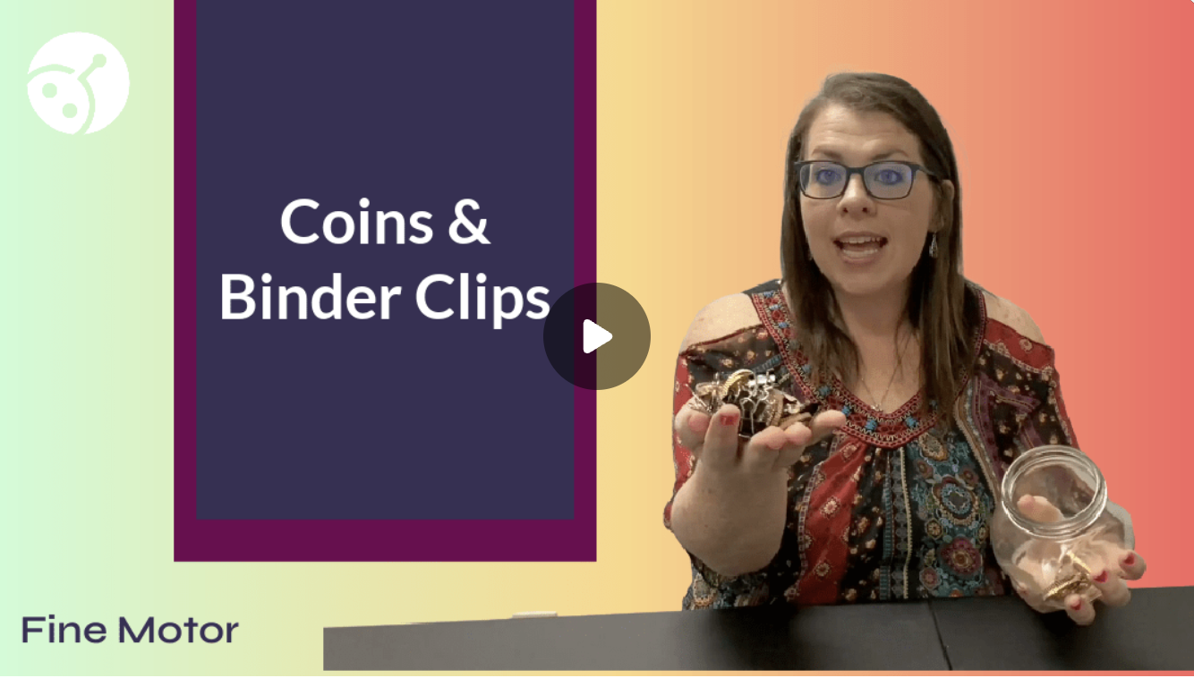 Coins and Binder Clips - Functional Cognition Intervention