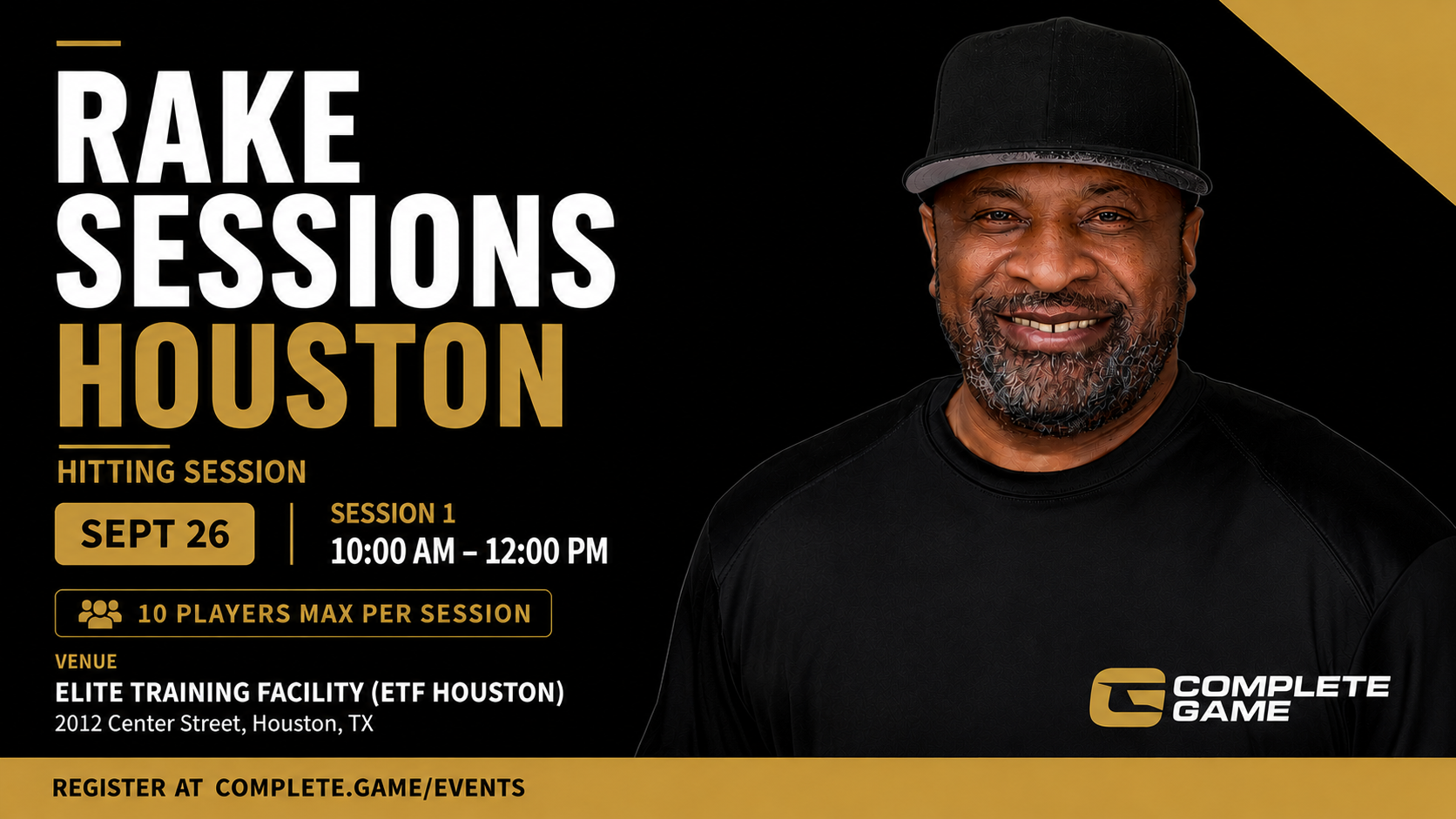 Rake Sessions Houston - Session 1 - Sept 26 10am