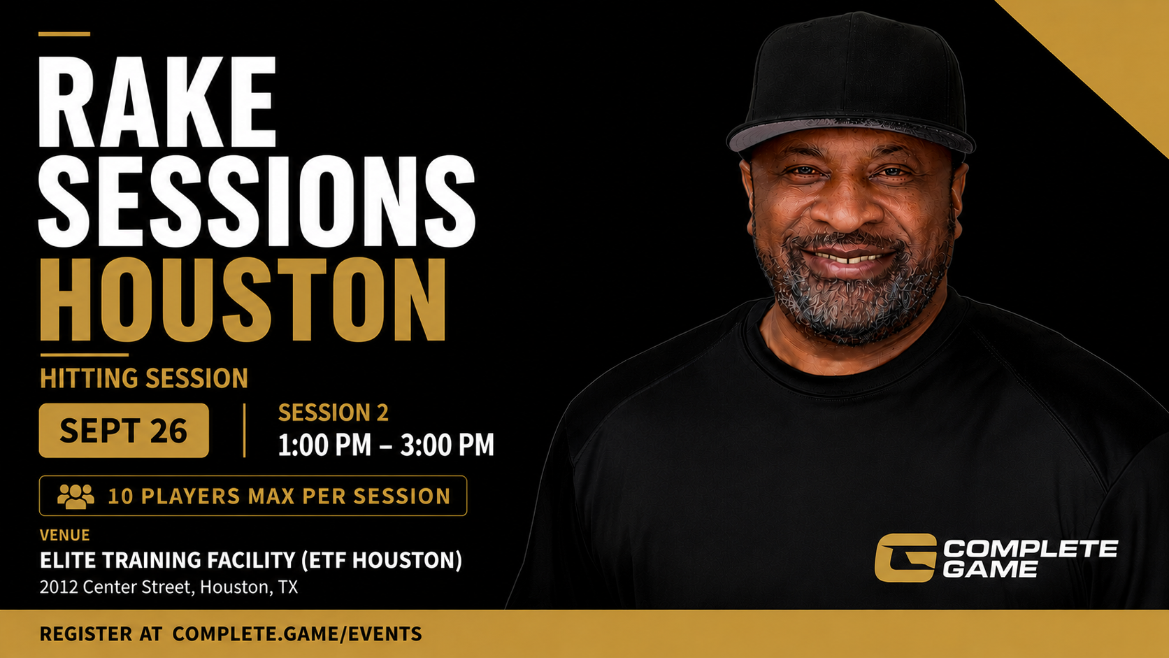 Rake Sessions Houston - Session 2 - Sept 26 1pm
