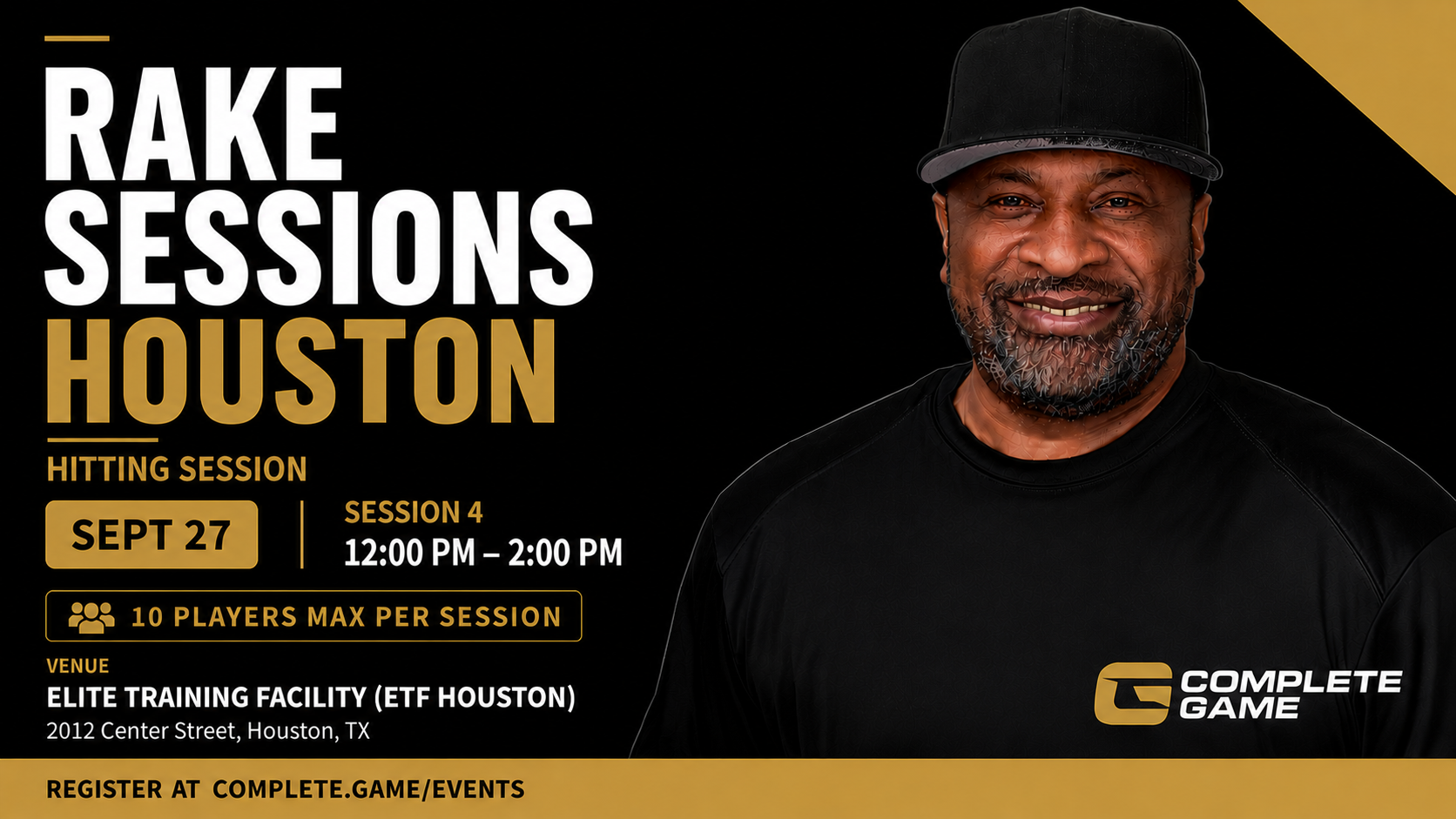 Rake Sessions Houston - Session 4 - Sept 27 12pm